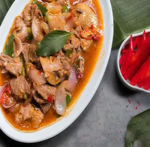 Beef with Chili Onion(